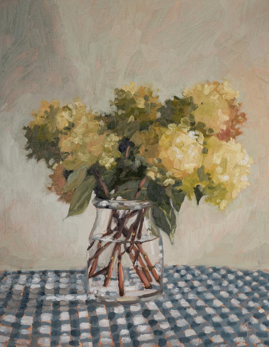 marian parsons fine art | original oil painting | miss mustard seed