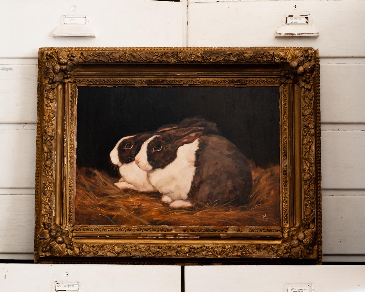 original oil painting | marian parsons | miss mustard seed