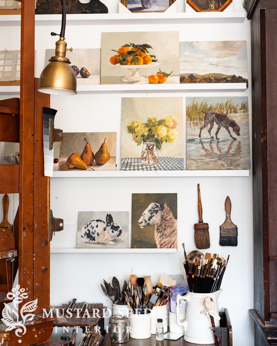 marian parsons art studio | miss mustard seed