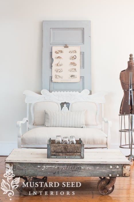 victorian settee | miss mustard seed
