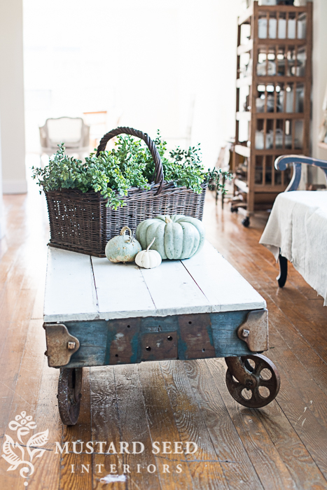 antique industrial cart | miss mustard seed