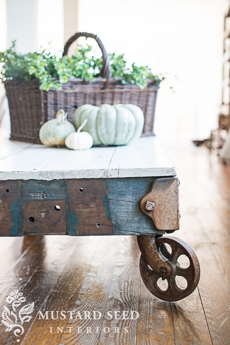 antique industrial cart | miss mustard seed