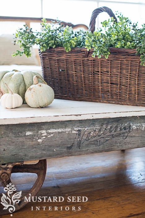 antique industrial cart | miss mustard seed