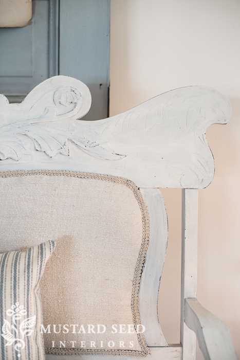 victorian settee | miss mustard seed