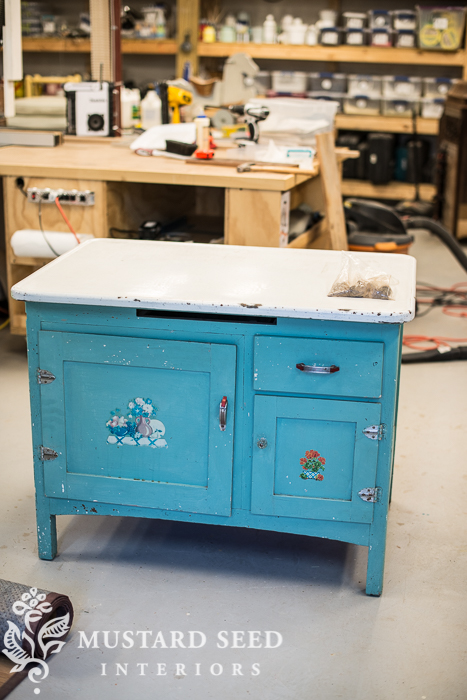 vintage cabinet before | miss mustard seed