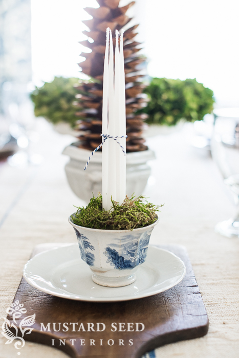 simple holiday arrangement | miss mustard seed