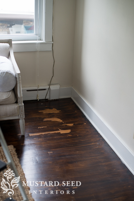 hard wood floors before | miss mustard seed