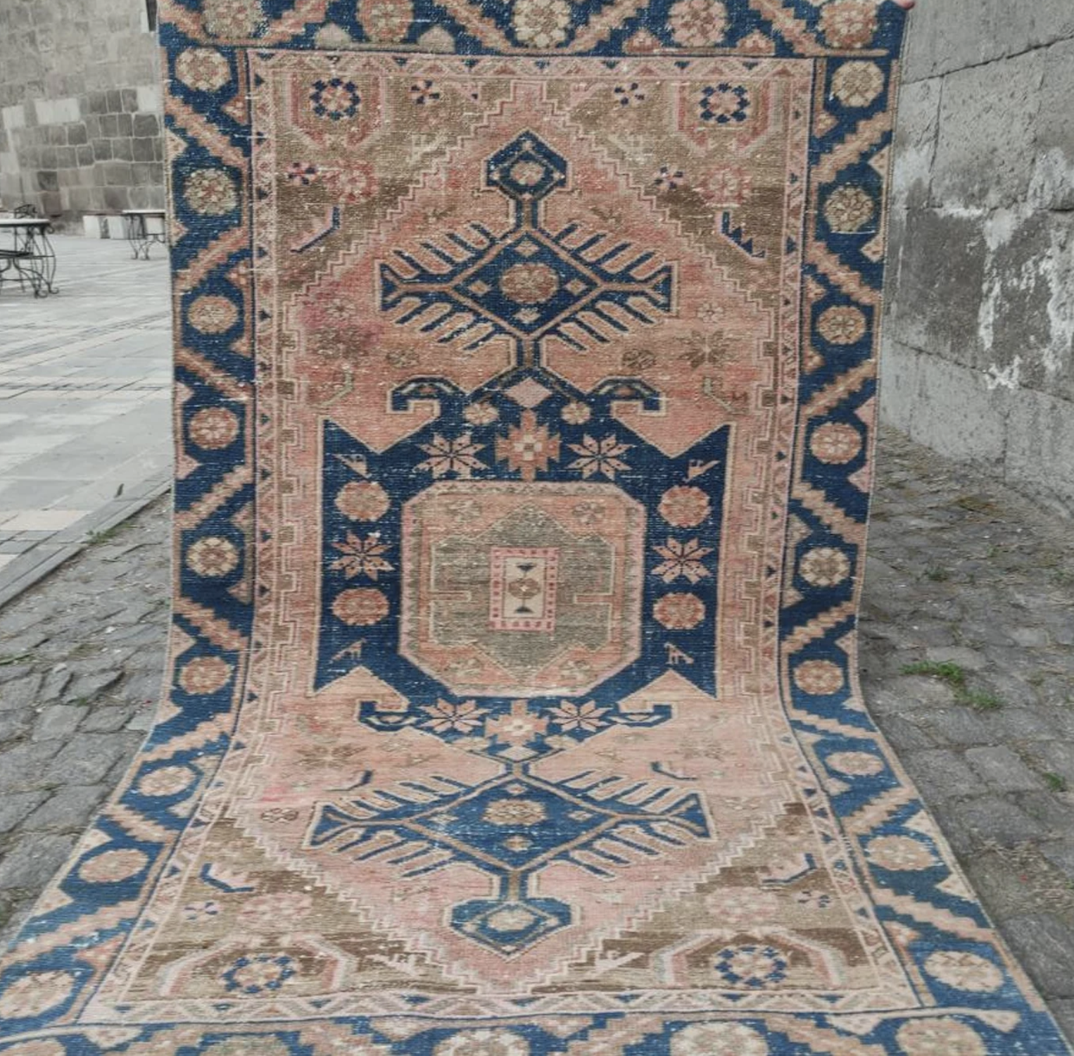 vintage kilim rug | miss mustard seed