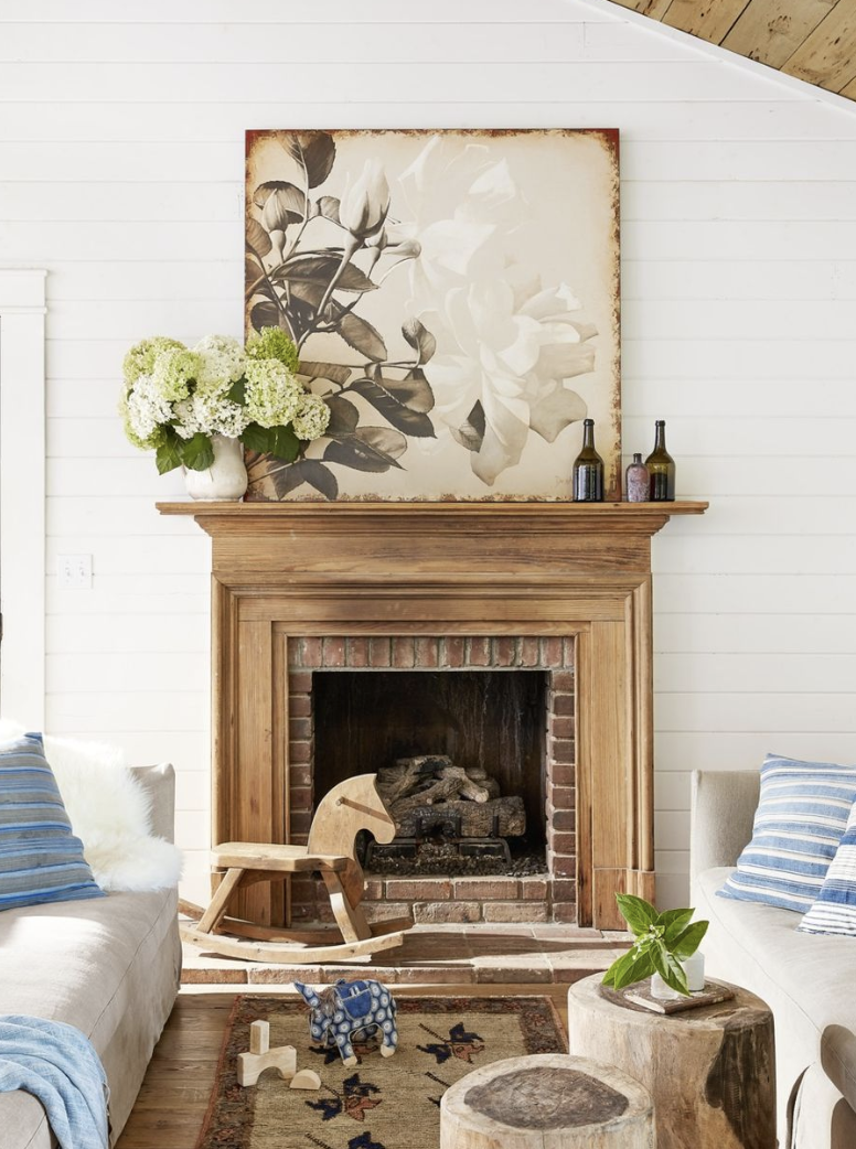 Country Living Mantel Inspiration 