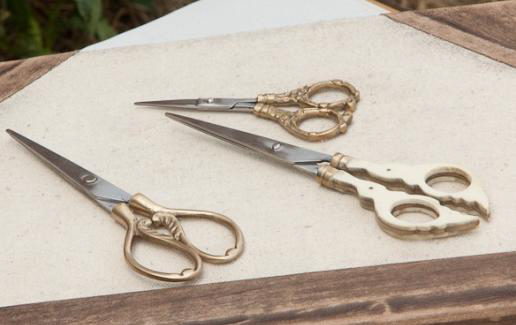 Vintage-Style-Scissors,-Set-of-3