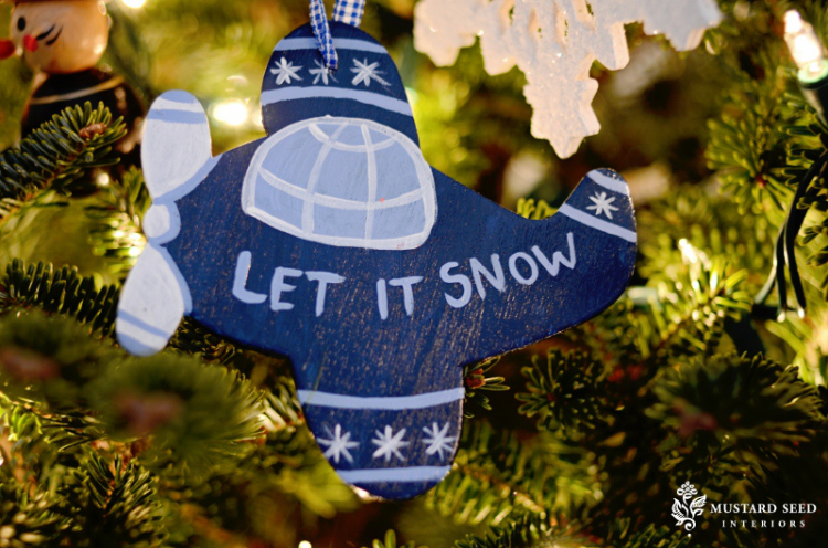 hand painted ornaments | miss mustard seed