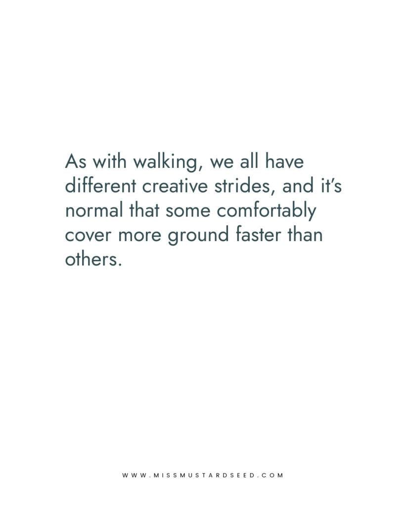 move slow and make things | marian parsons | miss mustard seed