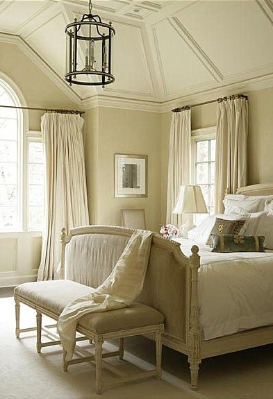 curtain rod across window