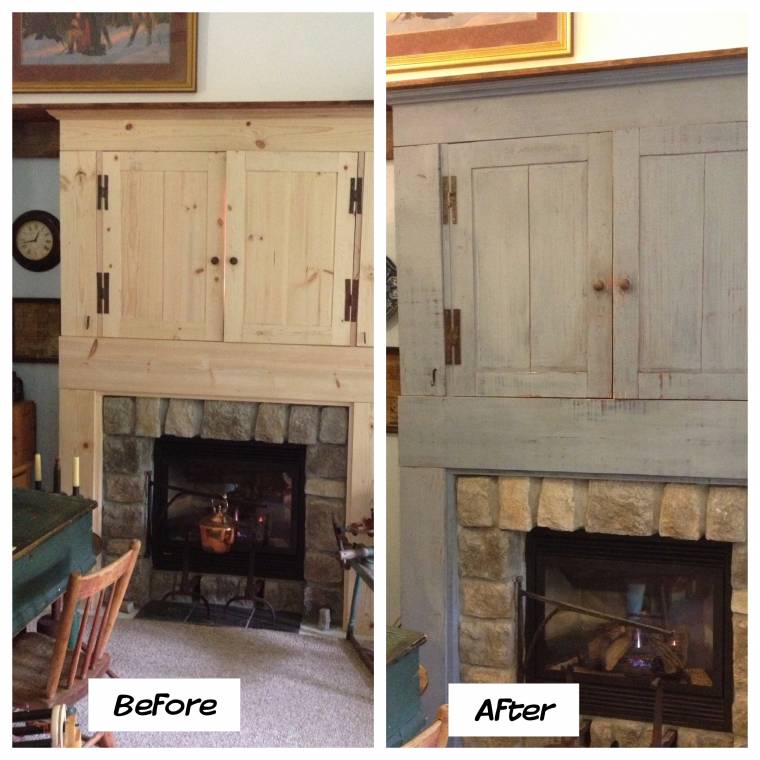 fireplace surround