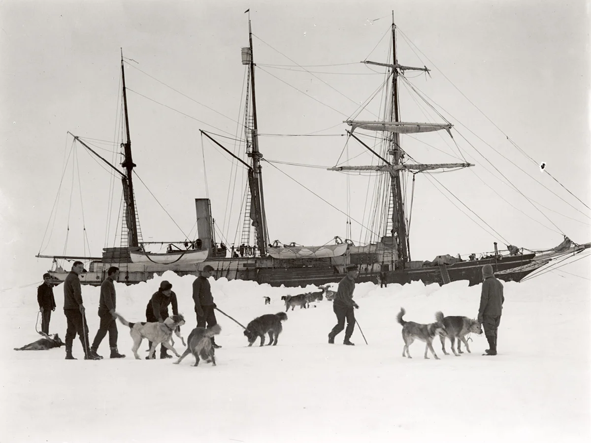 Frank Hurley Shakleton Expedition photo