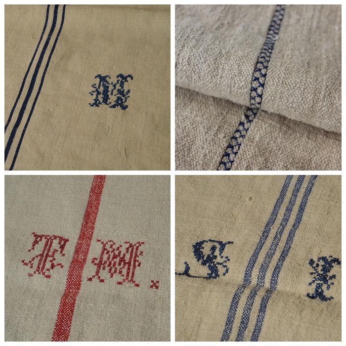grain sack Collage