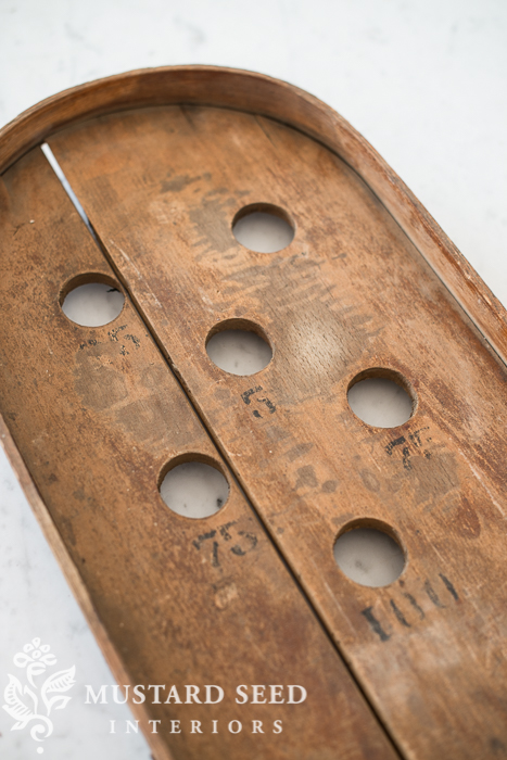 antique game board | miss mustard seed