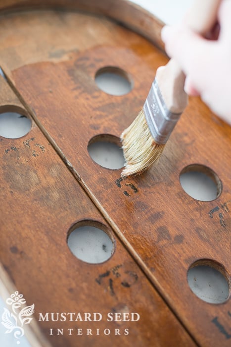 antique game board | miss mustard seed