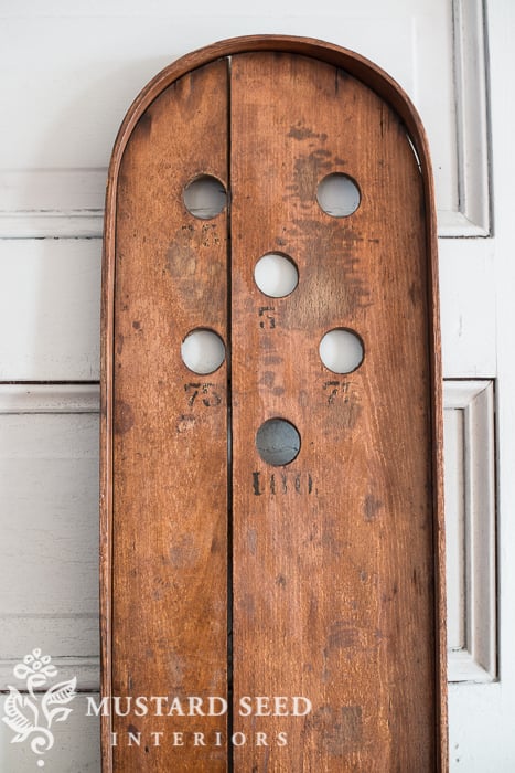 antique game board | miss mustard seed
