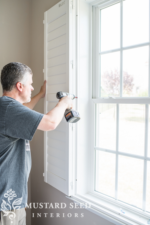 plantation shutters | miss mustard seed