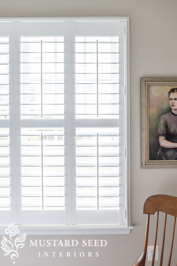plantation shutters | miss mustard seed