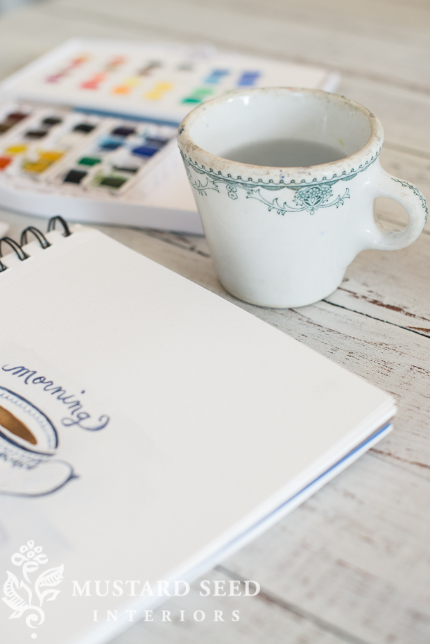 30-day watercolor challenge | miss mustard seed
