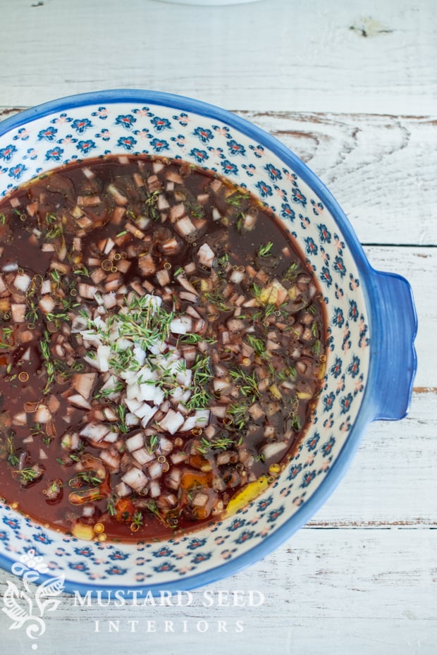 marinated skirt steak recipe | miss mustard seed