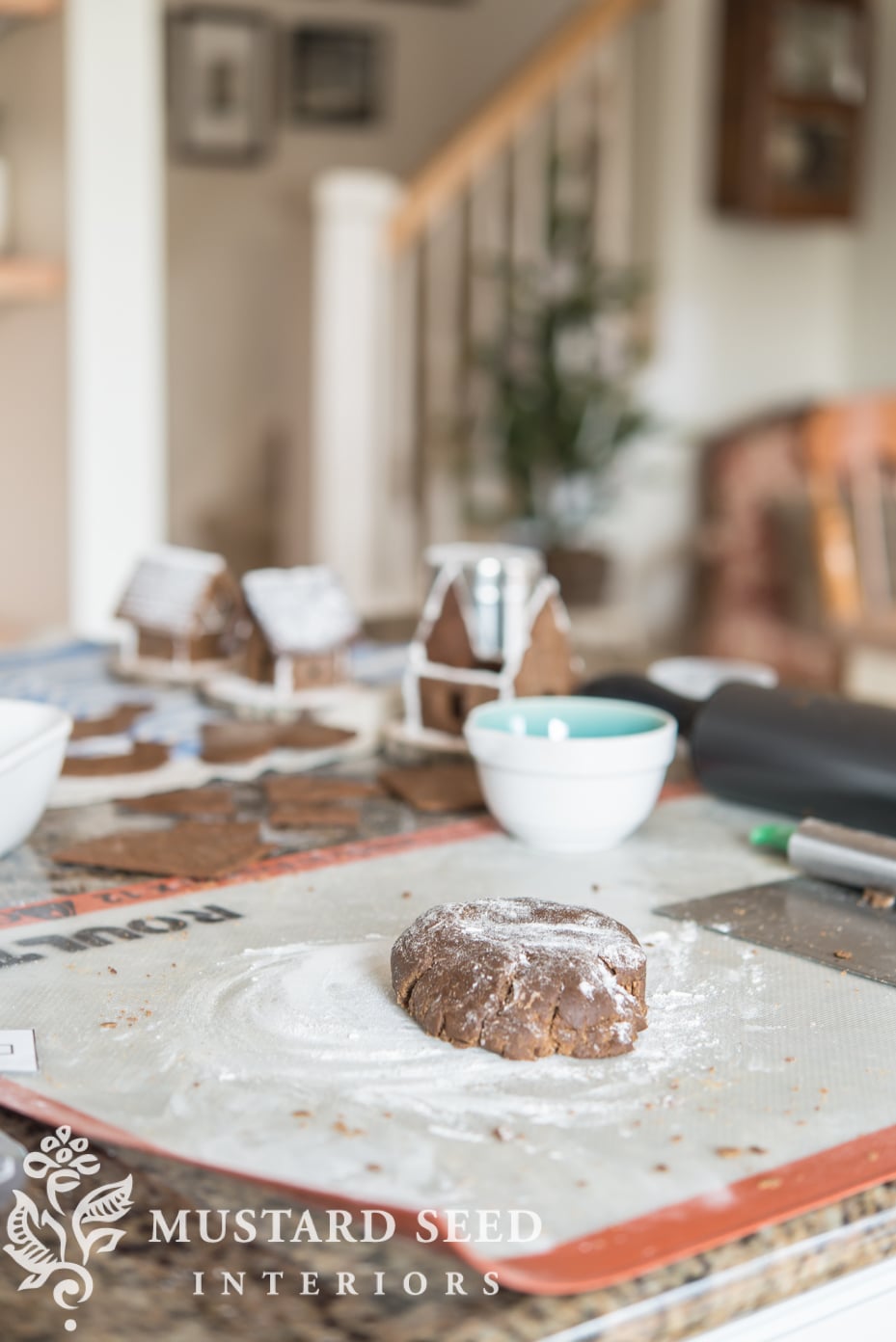 antique zinc-top table | miss mustard seed