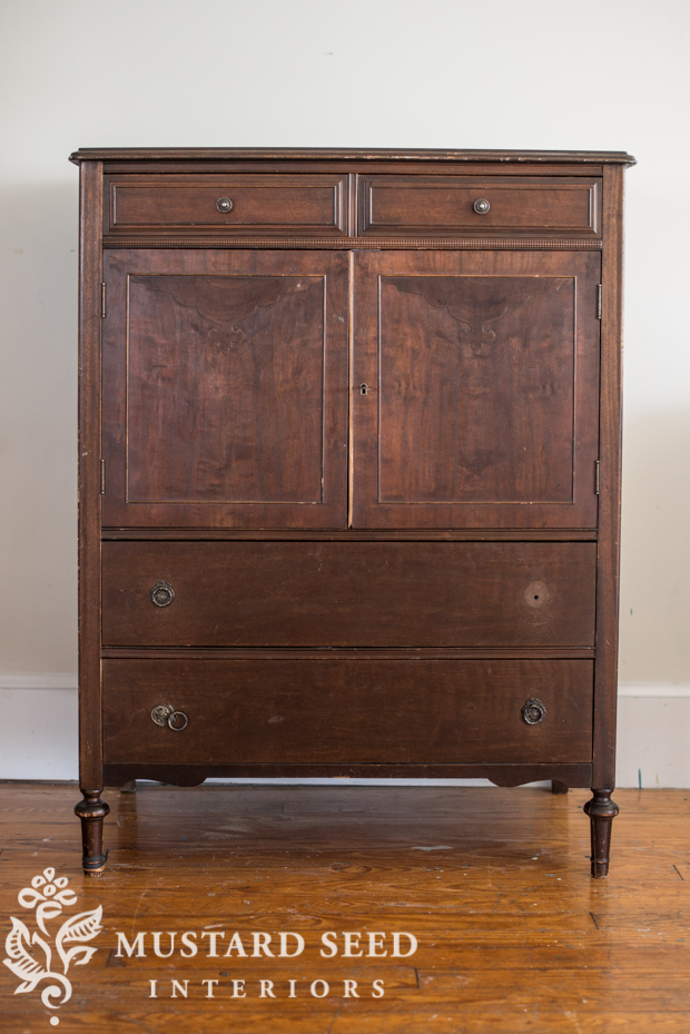 schloss milk paint dresser | miss mustard seed