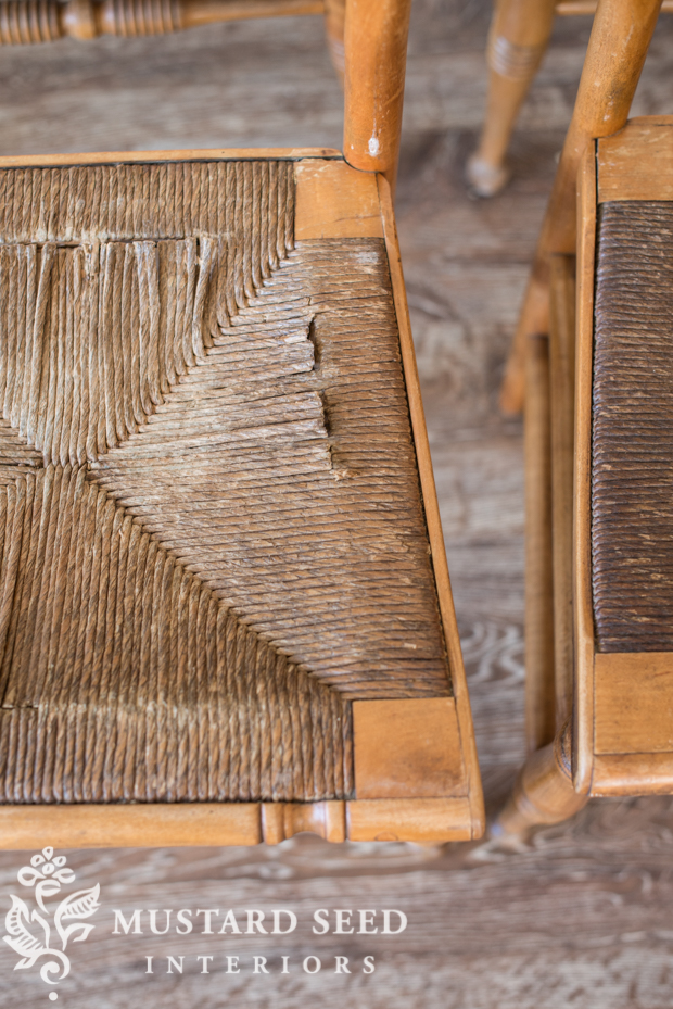 antique hancock chairs | miss mustard seed