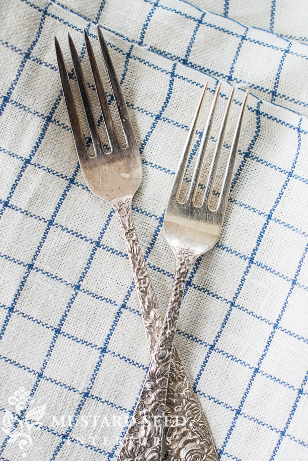 using and caring for silver every day | miss mustard seed