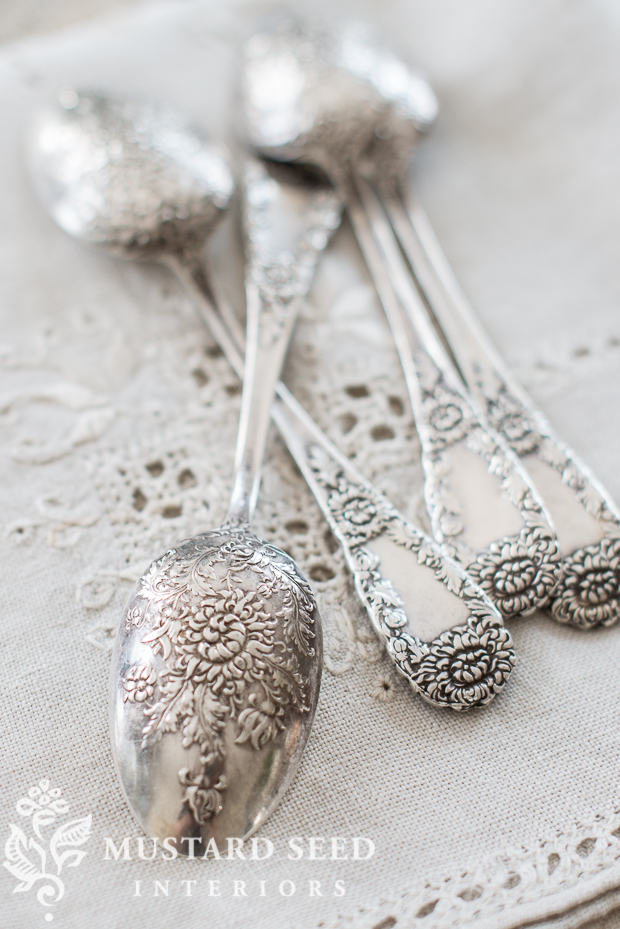 using and caring for silver every day | miss mustard seed