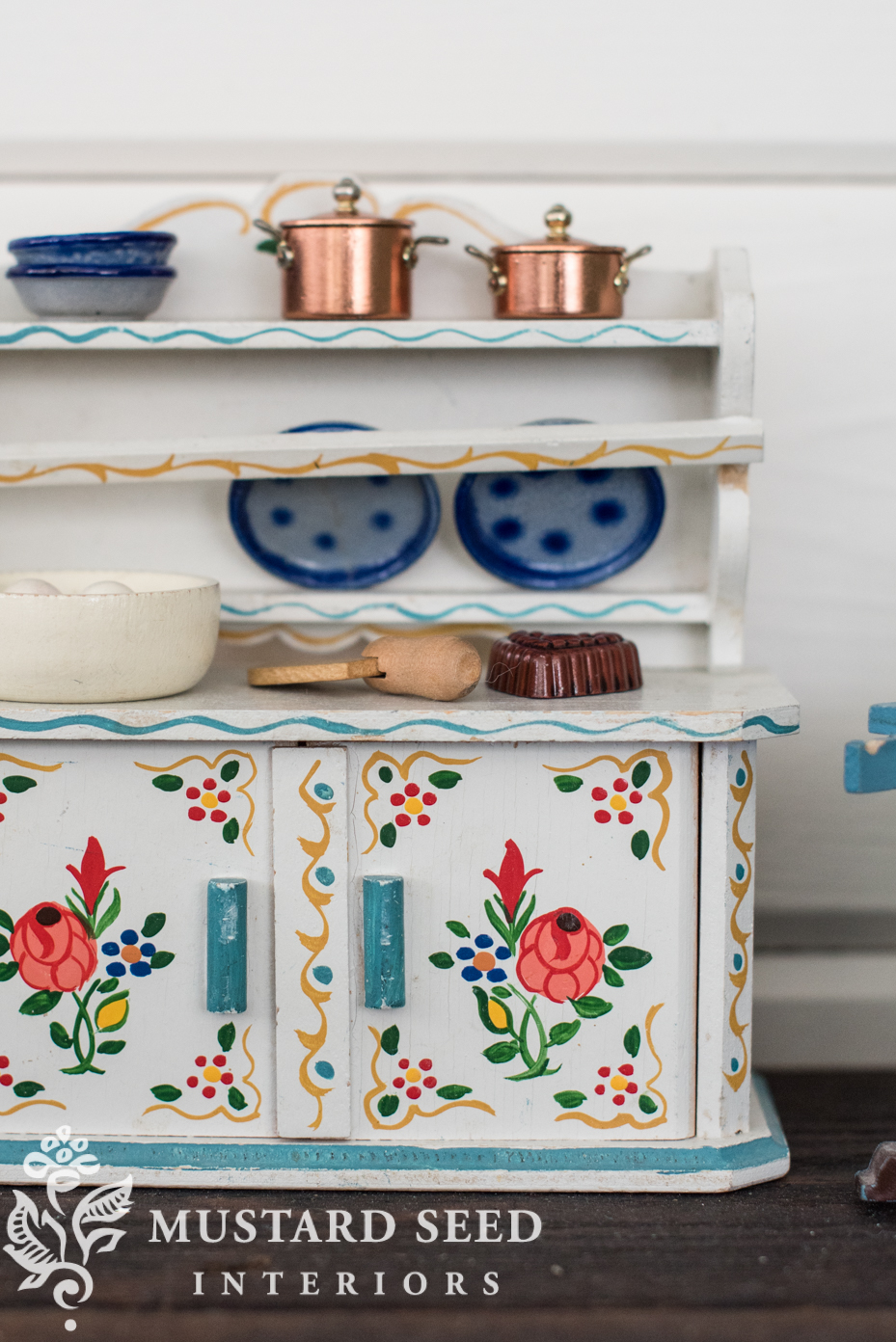 vintage german dollhouse furniture | miss mustard seed