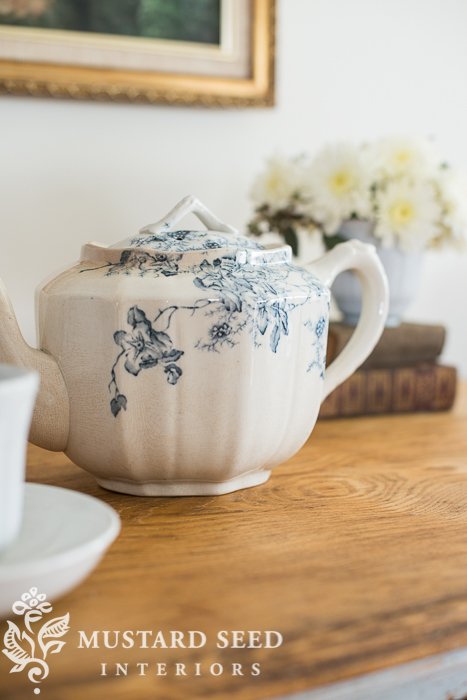 ironstone teapot | miss mustard seed