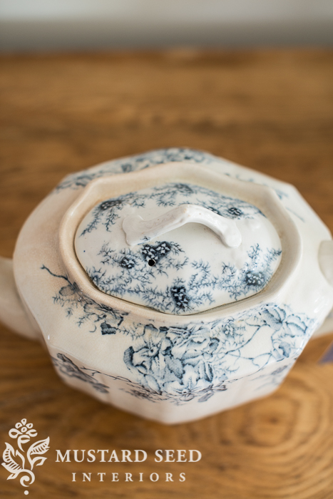 ironstone teapot | miss mustard seed