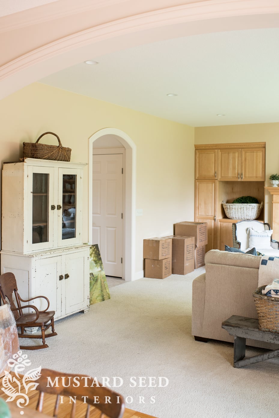living room makeover | miss mustard seed