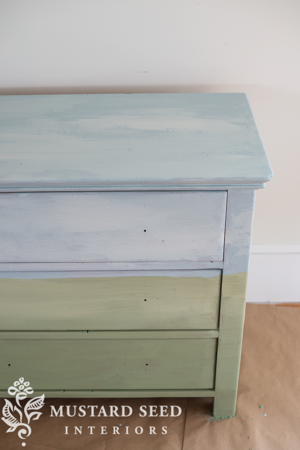 soft milk paint landscape dresser | missmustardseed.com